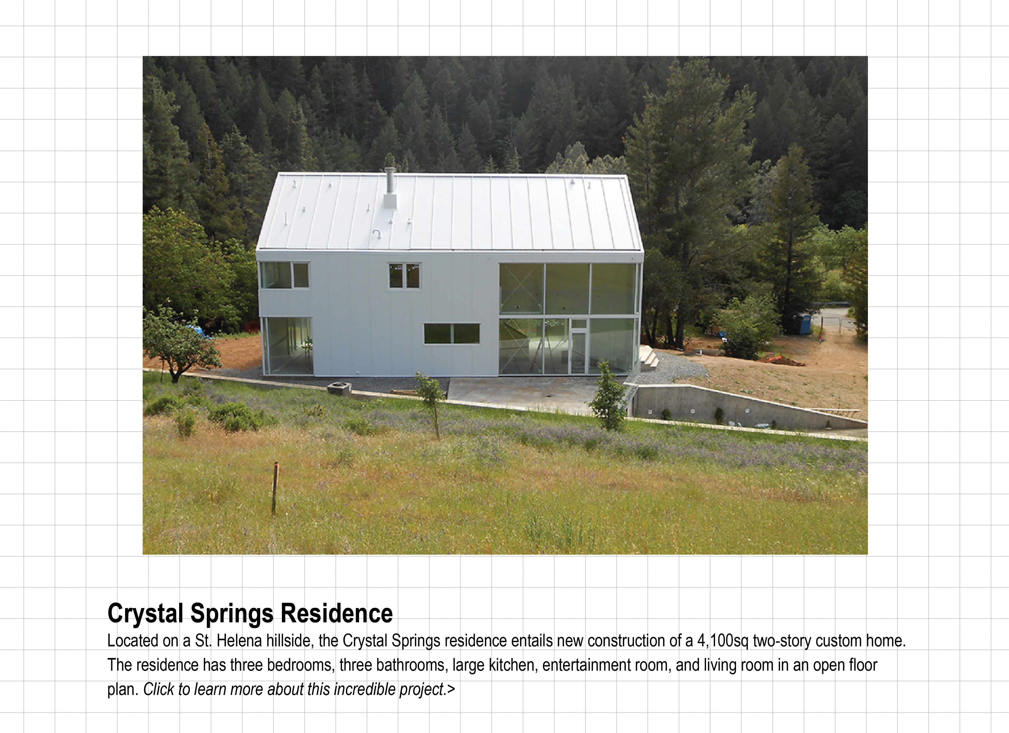 Crystal Springs Residence, Envelope A+D, Centric General Contractors